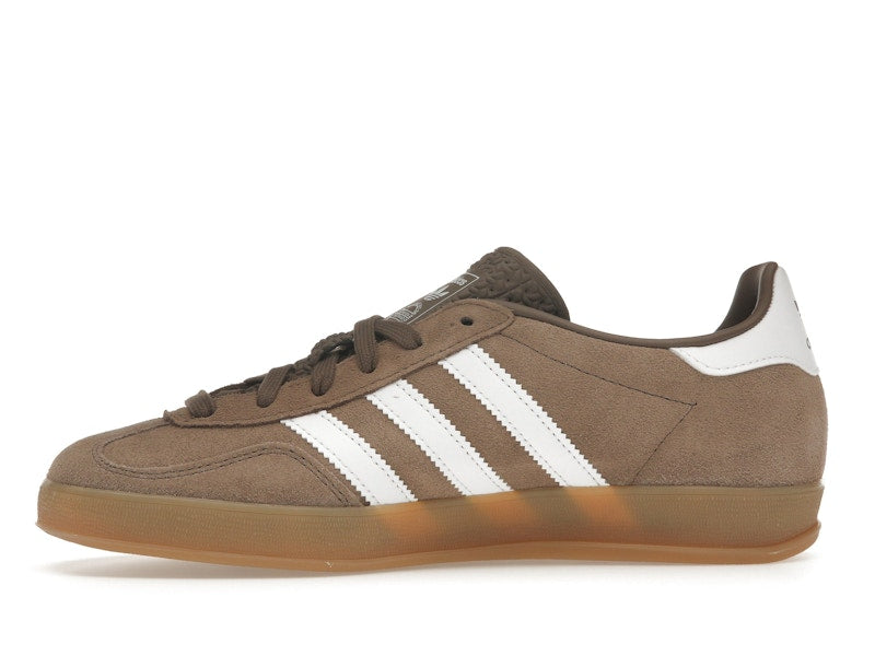adidas Gazelle Indoor Earth Strata White Gold Metallic - Earth Strata/Cloud White/Gold Metallic - JQ0175 - 17