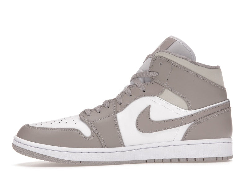 Air Jordan 1 Mid Linen - White/Linen-Linen - 554724-082 - 17