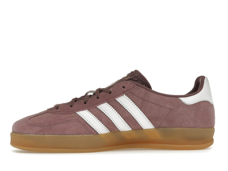 adidas Gazelle Indoor Shadow Fig (Women's) - Shadow Fig/Footwear White/Gum - IH5483 - 17
