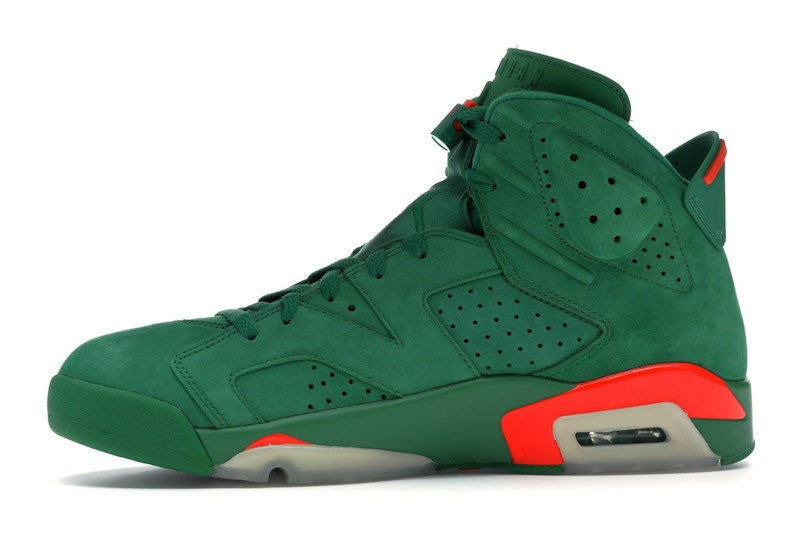 Air Jordan 6 Retro Gatorade Green - Pine Green/Orange Blaze-Pine Green - AJ5986-335 - 17