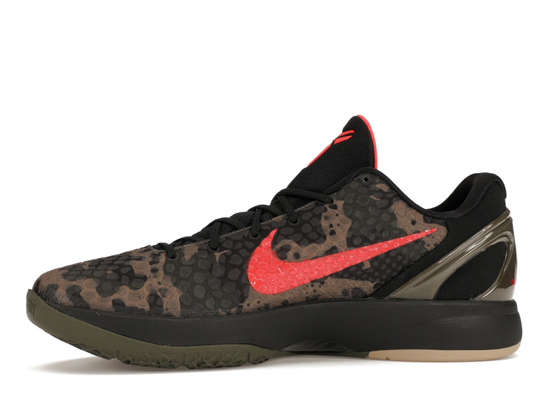 Nike Kobe 6 Protro Italian Camo (2024) - Black/Crimson Bog/Khaki - FQ3546-001 - 17