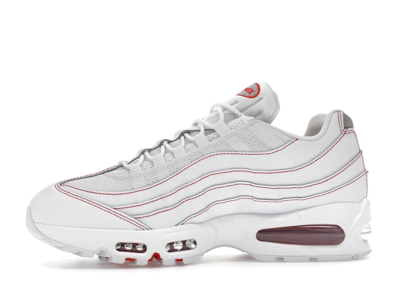 Nike Air Max 95 OG Big Bubble White University Red - White/University Red/Wolf Grey - IB7936-100 - 17