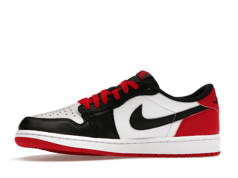 Air Jordan 1 Retro Low OG Black Toe - White/Black/Varsity Red - CZ0790-106 - 17