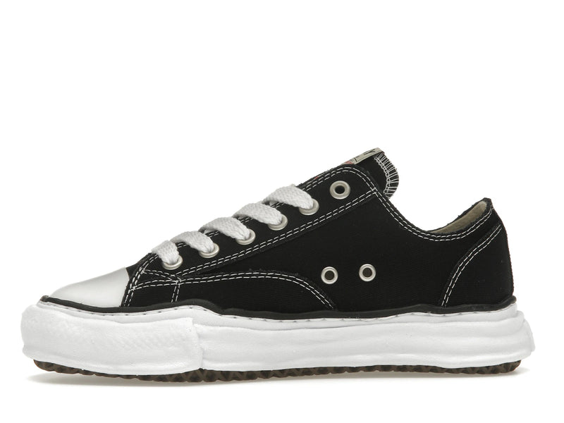 Maison Mihara Yasuhiro Peterson OG Sole Canvas Low - White/Black - A01FW702-BLK - 17