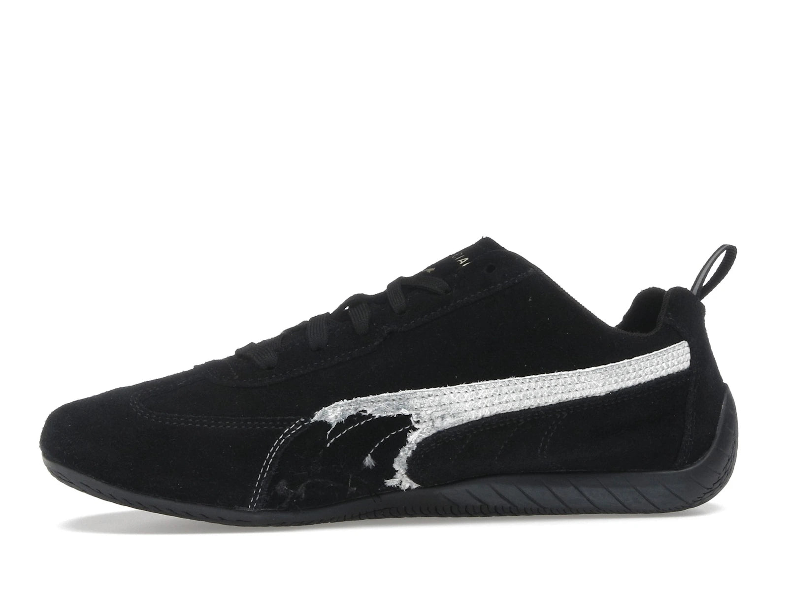 Balenciaga X Puma Speedcat Suede Distressed Black White - Black/White - 847146 WSDSD 1090 - 17