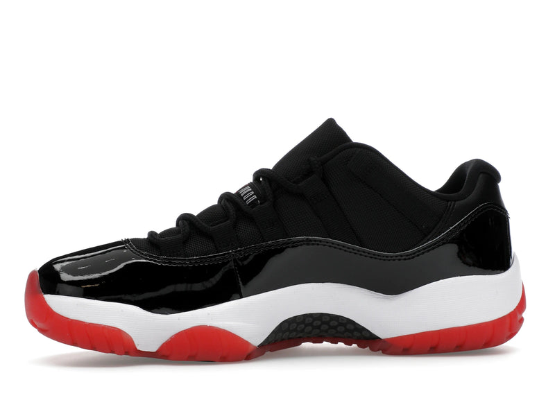Air Jordan 11 Retro Low Bred (2025) - Black/White-Varsity Red - FV5104-006 - 17