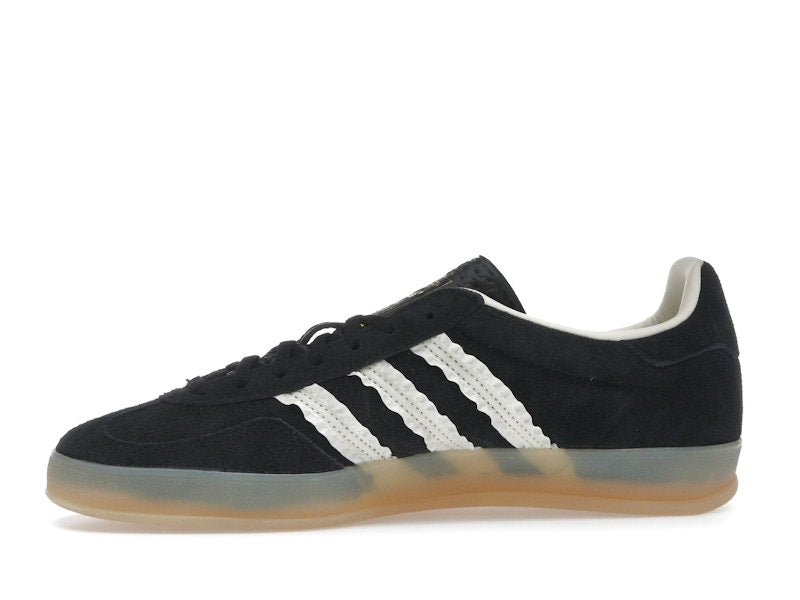 adidas Gazelle Indoor Core Black Cream White Gum (Women's) - Core Black/Cream White/Gum - JS1412 - 17