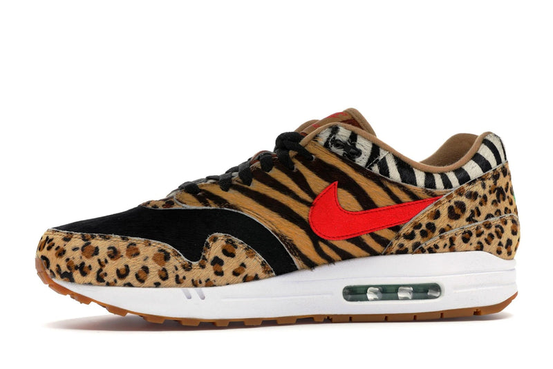 Nike Air Max 1 Atmos Animal Pack 2 (2018) Black Box - Wheat/Sport Red-Bison-Classic Green - AQ0928-700 - 17