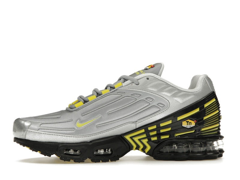 Nike Air Max Plus 3 Metallic Silver Opti Yellow - Metallic Silver/Light Smoke Grey/Obsidian/Opti Yellow - FZ4623-001 - 17