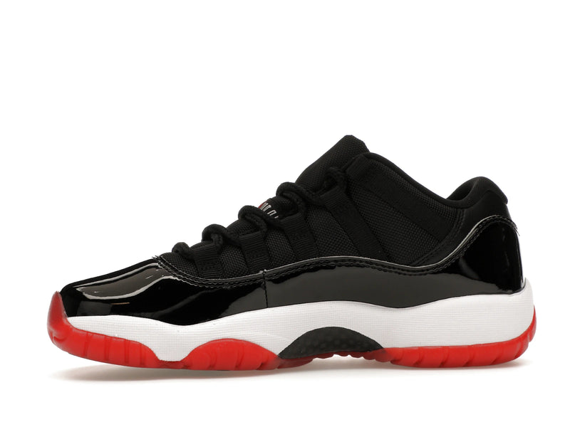 Air Jordan 11 Retro Low Bred (2025) (GS) - Black/White-Varsity Red - FV5121-006 - 17