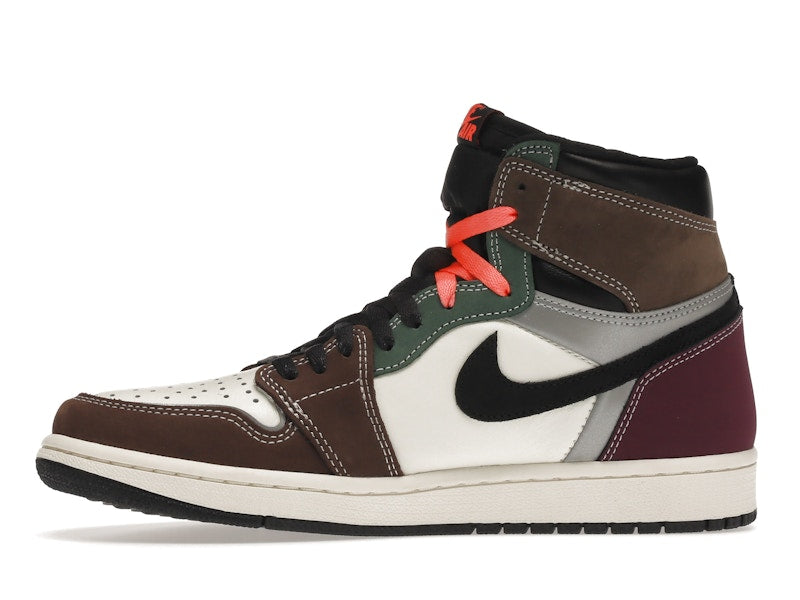 Air Jordan 1 Retro High OG Hand Crafted - Black/Archaeo Brown-Dark Chocolate - DH3097-001 - 17