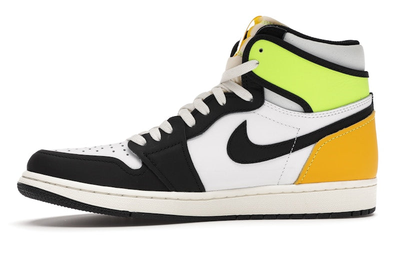 Air Jordan 1 Retro High White Black Volt University Gold - White/Black-Volt-University Gold - 555088-118 - 17