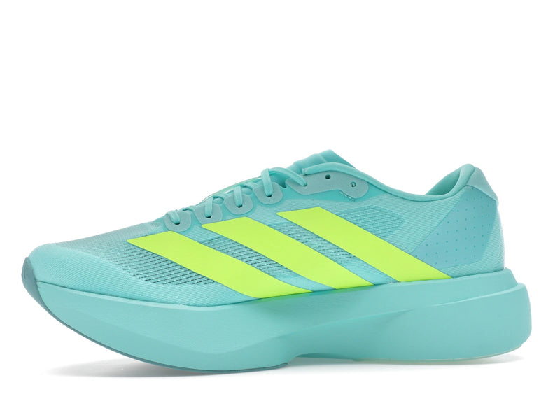 Adidas Adizero Evo SL Flash Aqua Lucid Lemon - Flash Aqua/Lucid Lemon/Mint Ton - JS4506 - 17