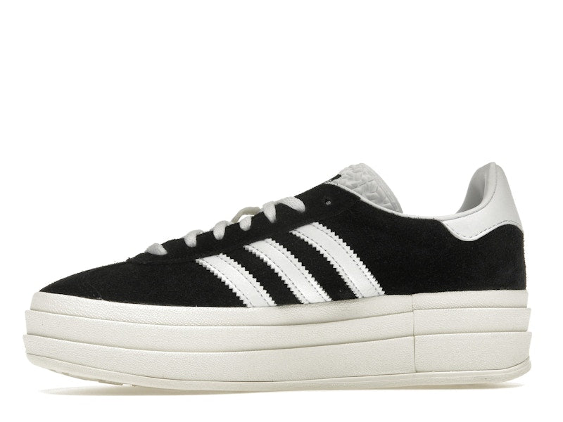 adidas Gazelle Bold Core Black White (Women's) - Core Black/Footwear White/Core White - HQ6912 - 17
