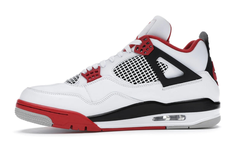 Air Jordan 4 Retro Fire Red (2020) - White/Black-Tech Grey-Fire Red - DC7770-160 - 17