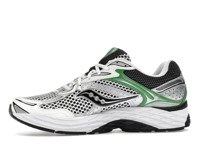 Saucony Progrid Omni 9 White Black Silver Green - Silver/Green - S70739-17 - 17