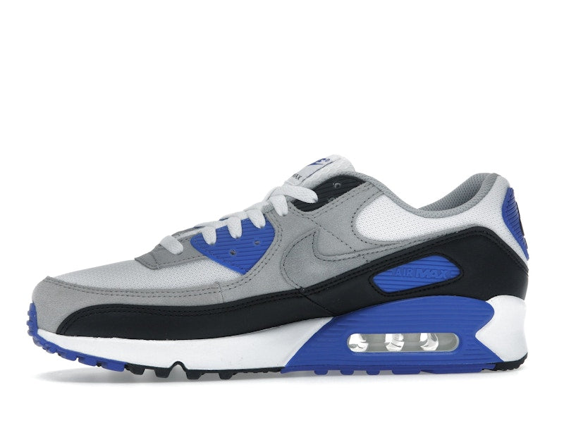Nike Air Max 90 Hyper Royal - White/Light Smoke Grey/Black/Particle Grey - DM0029-112 - 17