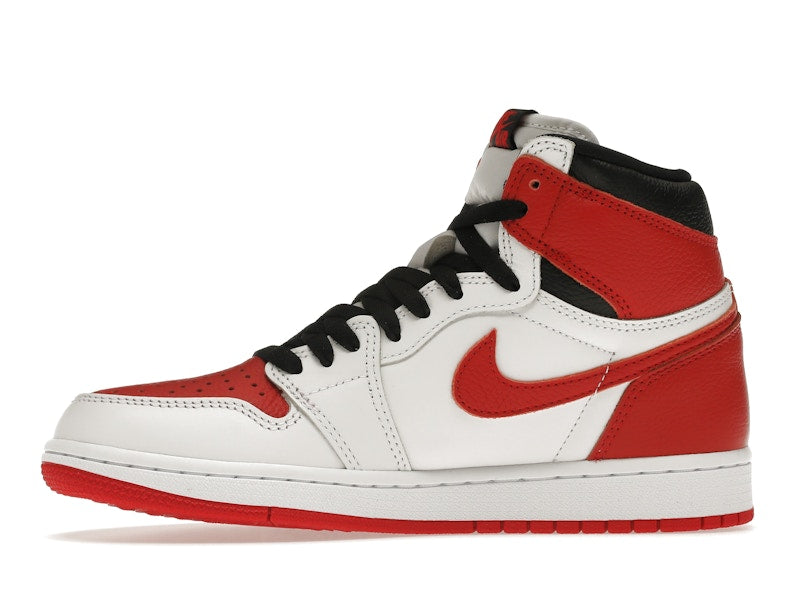 Air Jordan 1 Retro High OG Heritage - White/University Red-Black - 555088-161 - 17
