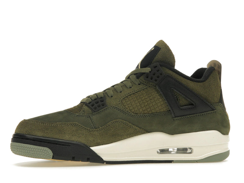 Air Jordan 4 Retro SE Craft Medium Olive - Medium Olive/Pale Vanilla/Khaki/Black/Sail - FB9927-200 - 17