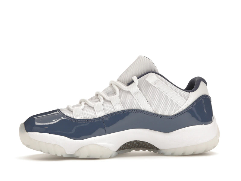 Air Jordan 11 Retro Low Midnight Navy (2024) - White/Midnight Navy/Diffused Blue/Football Grey - FV5104-104 - 17