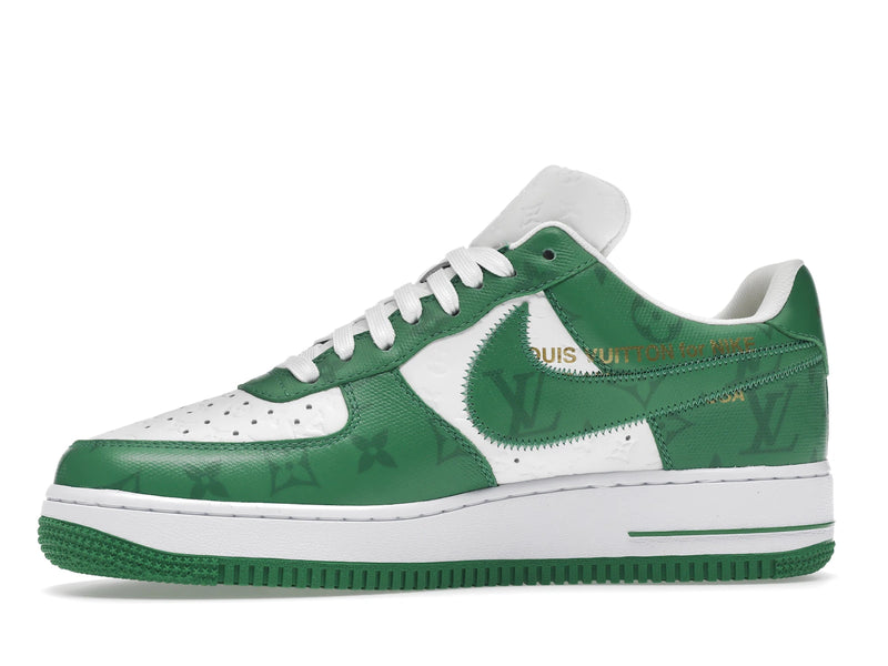 Louis Vuitton Nike Air Force 1 Low By Virgil Abloh White Green - White/Green - 1A9VAU - 17
