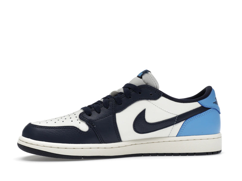 Air Jordan 1 Low OG Obsidian Unc - Obsidian/University Blue-Sail - CZ0790-400 - 17