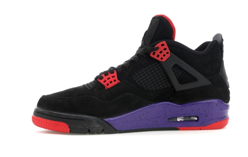 Air Jordan 4 Retro Raptors - Black/Court Purple-University Red - AQ3816-065 - 17