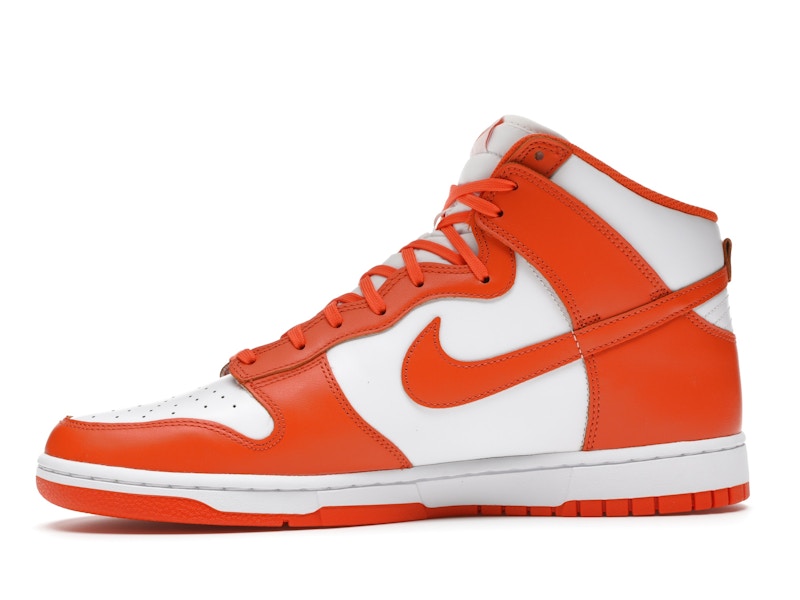 Nike Dunk High Syracuse (2021) - White/Orange Blaze - DD1399-101 - 17