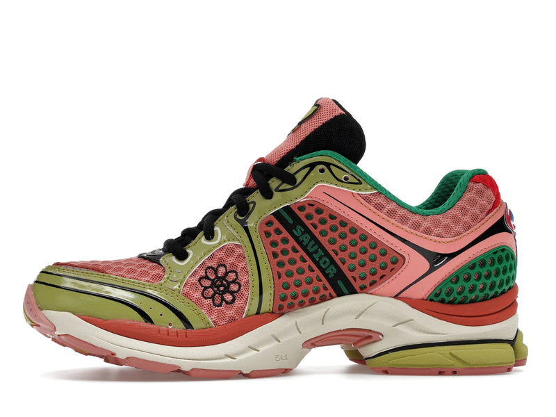 Saucony Progrid Triumph 4 Jae Tips Flowers Grow Uptown Virginia Creeper - Pink/Yellow/Multi-Color - S70966-2 - 17