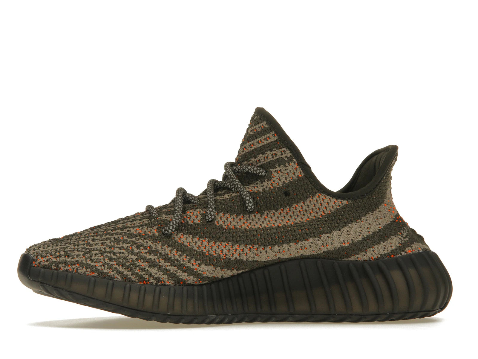 Adidas Yeezy 350 V2 Carbon Beluga - Carbon Beluga/Steeple Grey/Solar Red - HQ7045 - 17