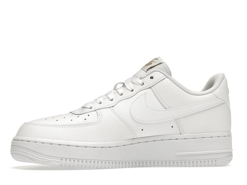 Nike Air Force 1 Low LX White Pendant (Women's) - White/White-Metallic Gold-Flat Gold - DD1525-100 - 17