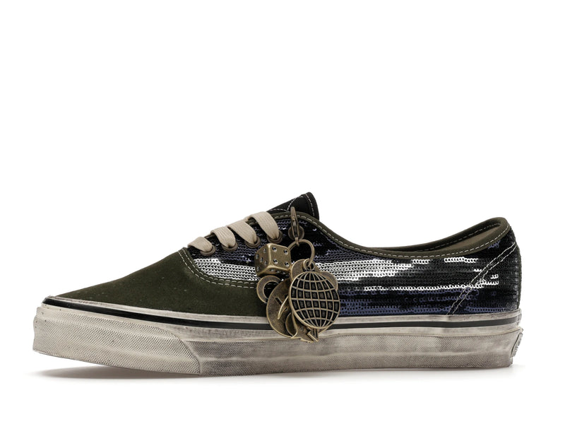 Vans Premium Authentic La Habana Green Blue - Green/Blue - VN000DB824O - 17