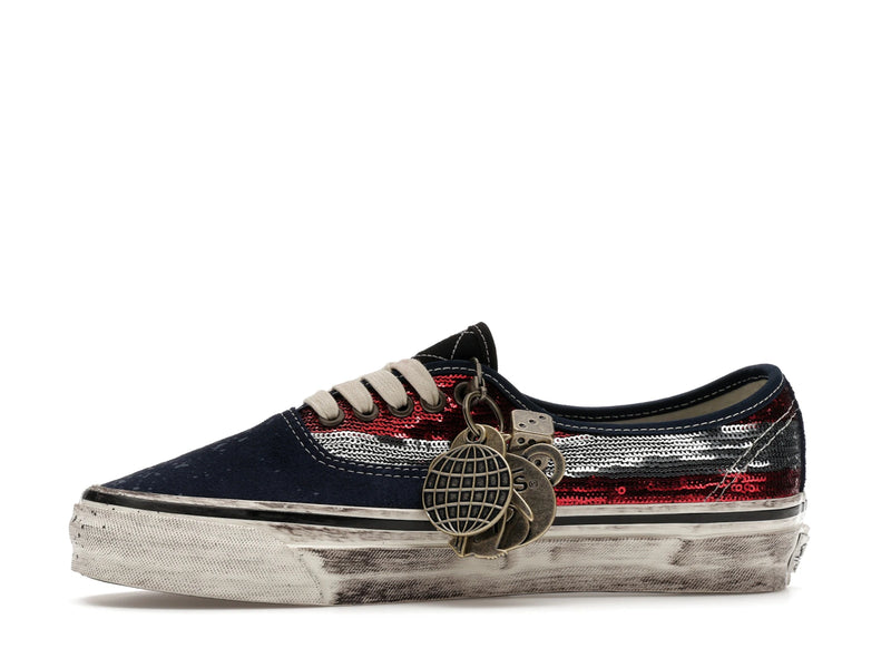 Vans Premium Authentic La Habana Red Navy - Red/Navy - VN000DB8Z11 - 17