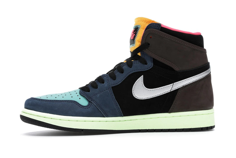 Air Jordan 1 Retro High Bio Hack - Baroque Brown/Black-Laser Orange-Racer Pink - 555088-201 - 17