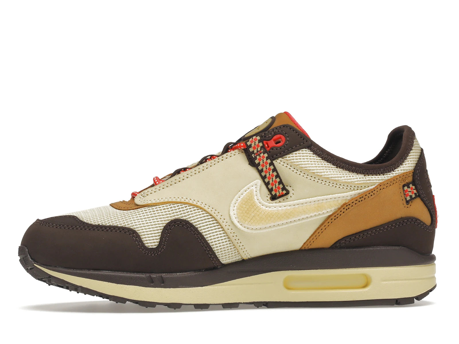 Nike Air Max 1 Travis Scott Baroque Brown - Baroque Brown/Lemon Drop-Wheat-Chile Red - DO9392-200 - 17