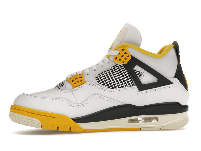 Air Jordan 4 Retro Vivid Sulfur - White/Coconut Milk/Vivid Sulfur/Anthracite - AQ9129-101 - 17