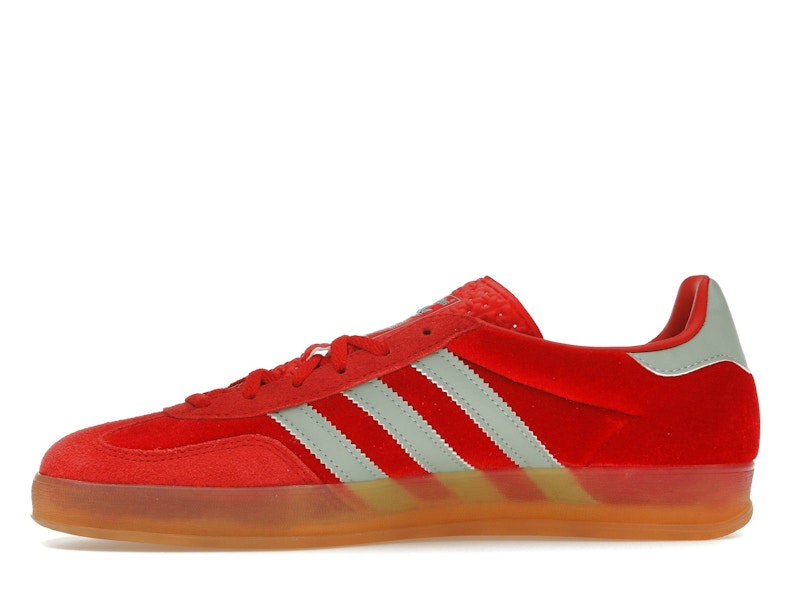 adidas Gazelle Indoor Better Scarlet Hazy Green (Women's) - Better Scarlet/Hazy Green/Gum - IG6786 - 17
