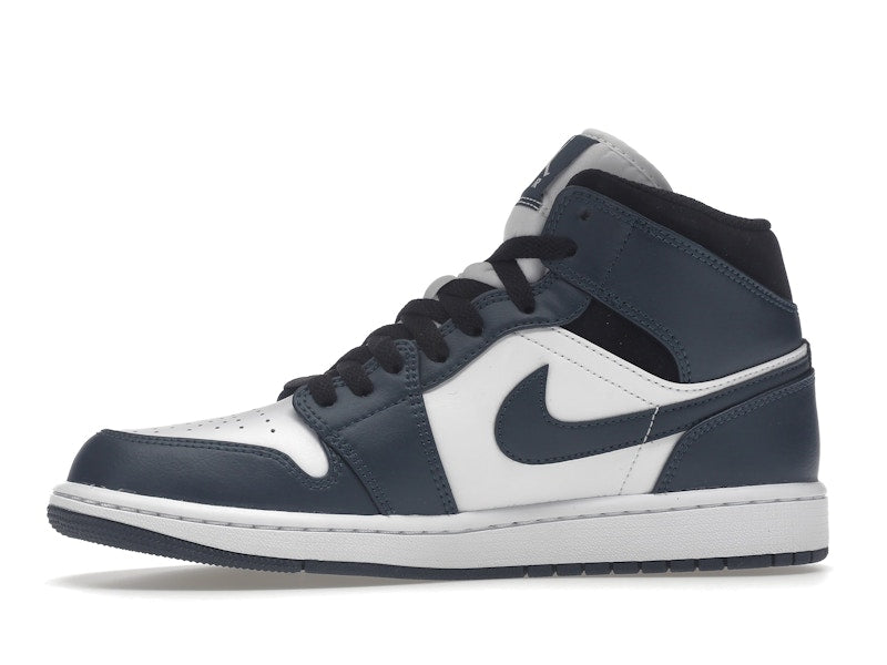 Air Jordan 1 Mid Dark Teal - Armory Navy/White-Black - 554724-411 - 17