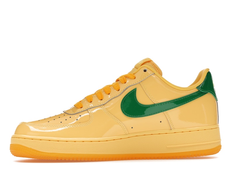 Nike Air Force 1 Low Patent Leather Topaz Gold Pine Green - Ansicht 18