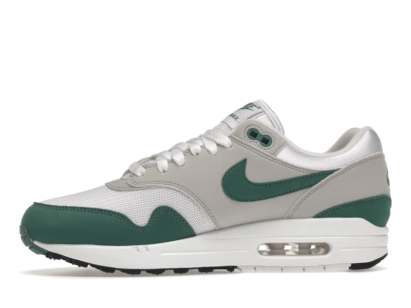 Nike Air Max 1 Anniversary Green (2020) - White/Evergreen Aura-Neutral Grey-Black - DC1454-100 - 17