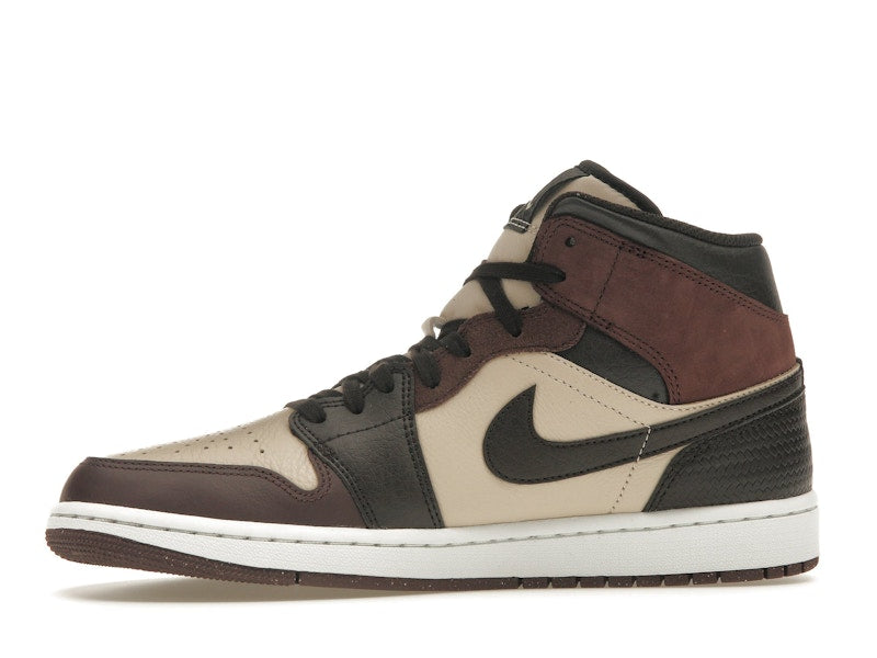 Air Jordan 1 Mid SE Paris Ymca - Velvet Brown/Earth/Sanddrift/Metallic Gold/Summit White - FZ4359-200 - 17
