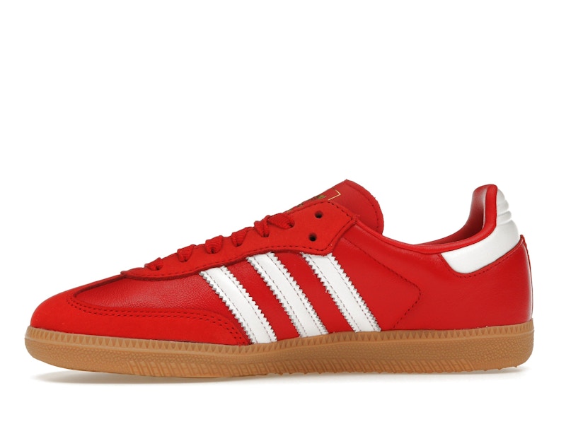 adidas Samba OG Better Scarlet (Women's) - White/Better Scarlet/Gum - IE6524 - 17