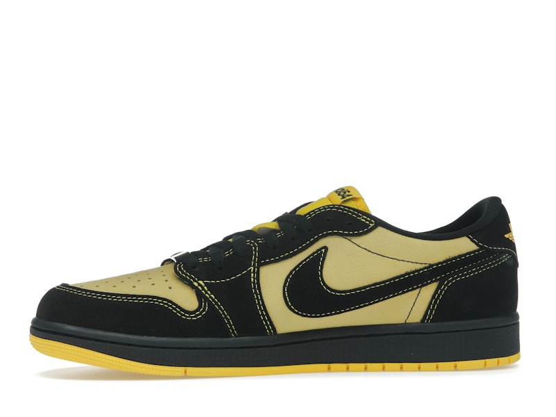 Air Jordan 1 Retro Low OG Quai 54 Black Tour Yellow Red - Black/Tour Yellow/Chile Red - IB8836-007 - 17