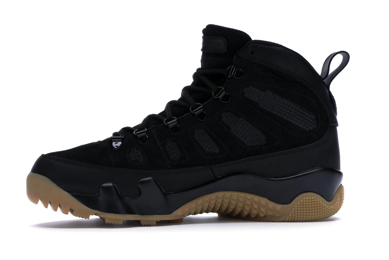 Air Jordan 9 Retro Boot Black Gum - Black/Black-Gum Light Brown - AR4491-025 - 17