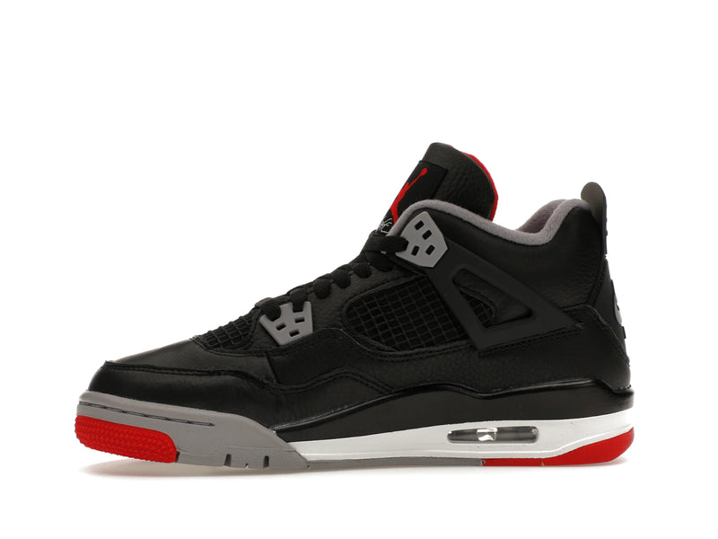 Air Jordan 4 Retro Bred Reimagined (GS) - Black/Cement Grey/Varsity Red/Summit White - FQ8213-006 - 17