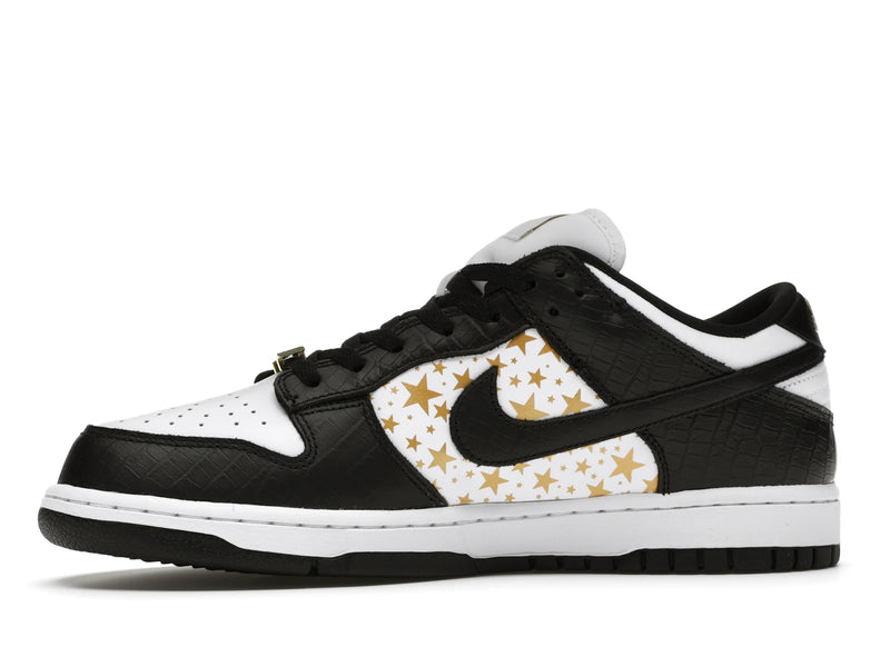 Nike SB Dunk Low Supreme Black - Black/Metallic Gold-White - DH3228-102 - 17