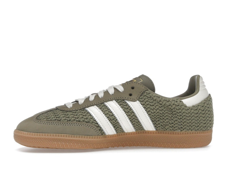adidas Samba OG Crochet Pack Orbit Green (Women's) - Orbit Green/Cream White/Gum - JR9447 - 17