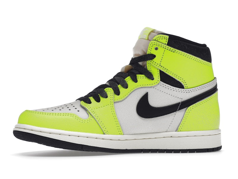 Air Jordan 1 Retro High OG Visionaire - Volt/Black/Sail - 555088-702 - 17
