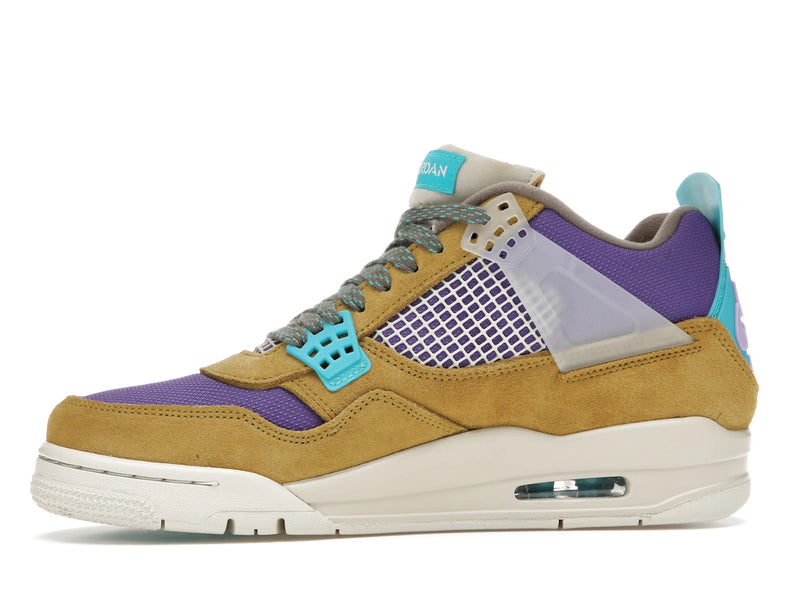 Air Jordan 4 Retro SP 30th Anniversary Union Desert Moss - Desert Moss/Turquoise Blue-Dark Iris - DJ5718-300 - 17