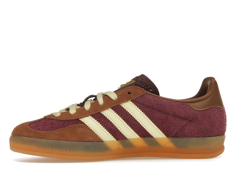 adidas Gazelle Indoor Maroon Almost Yellow - Maroon/Almost Yellow/Preloved Brown - JI0324 - 17
